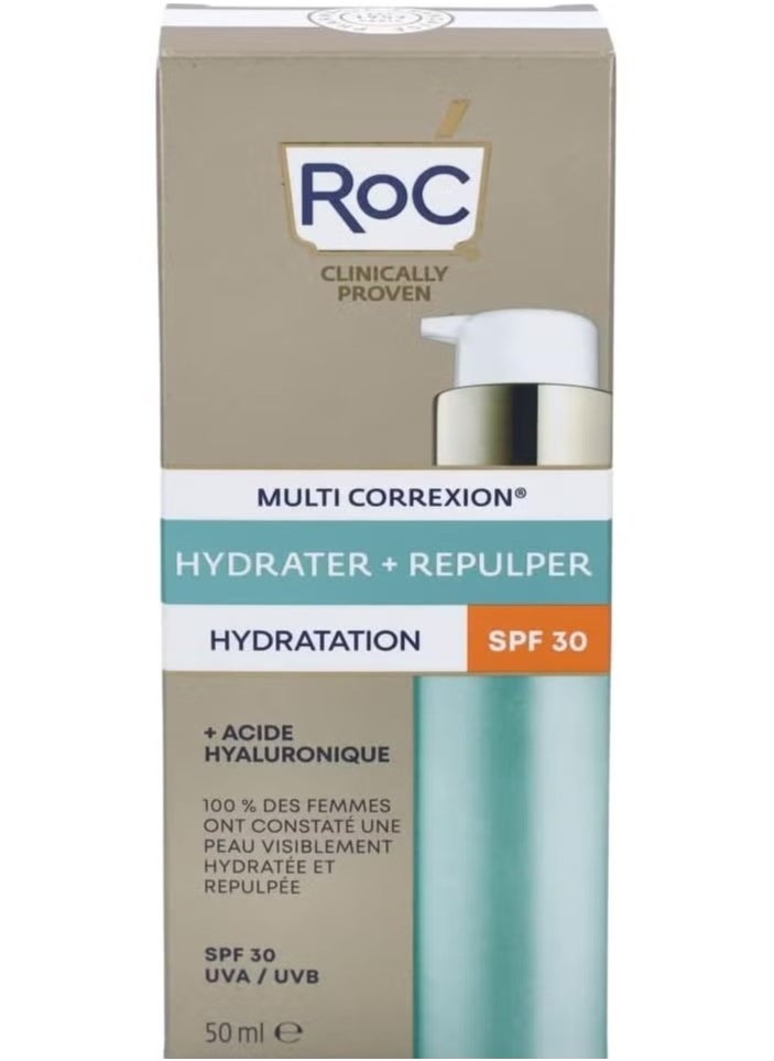 RoC - MULTI CORREXION HYDRATE + PLUMP DAILY MOISTURIZER (SPF 30) 50ML - Image 1