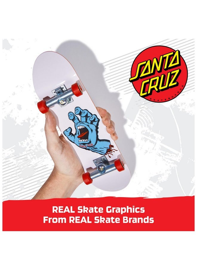 تيك ديك , Santa Cruz Handboard؛ ألواح تزلج صغيرة أصلية، ألعاب أطفال للأولاد والبنات، من سن 6 سنوات فما فوق (للاستخدام باليد فقط)  - Image 3
