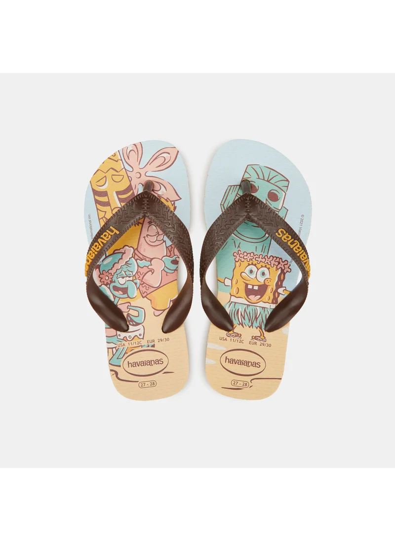 havaianas Kids Top SpongeBob SquarePants Flip Flops