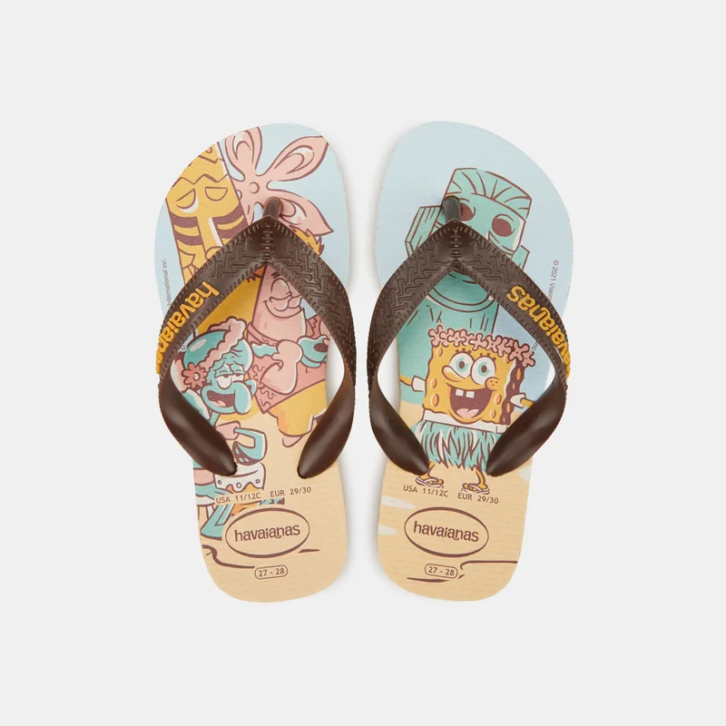 Havaianas Kids Top SpongeBob SquarePants Flip Flops