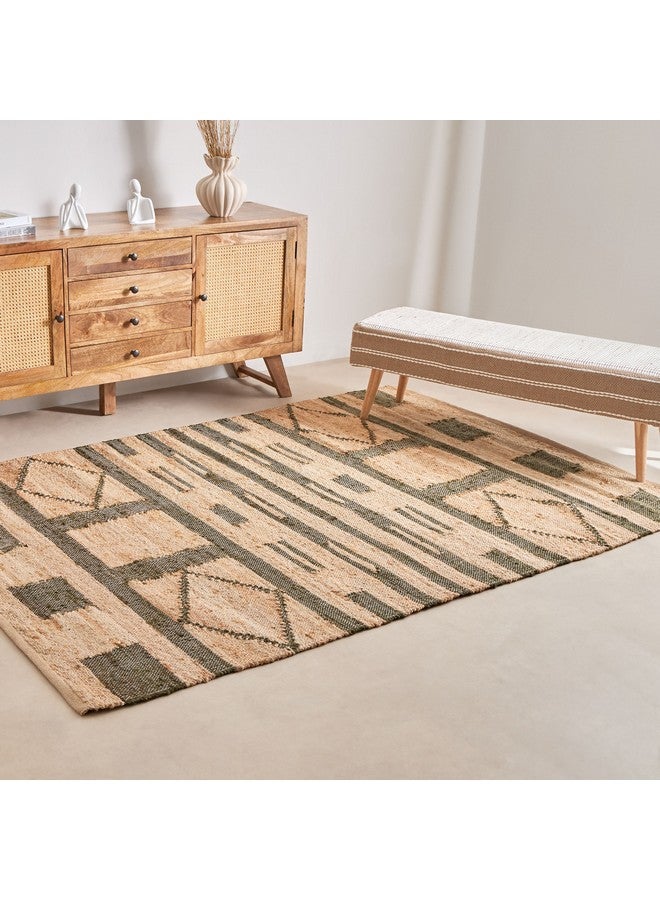 Home Box Inavi Handmade Jute Large Rug 230 x 160 cm  - Image 1