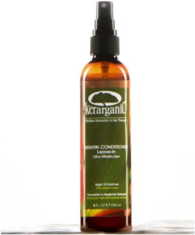 Kerarganic Leave-In Keratin Conditioner - Ultra Moisturizer - 8oz
