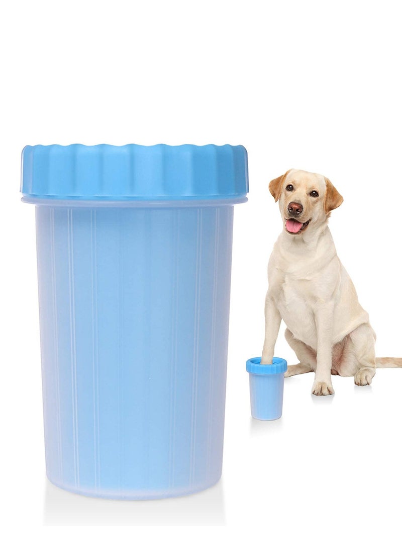 SYOSI Dog Paw Cleaner Washer Cup 2 In 1 Portable Silicone Pet Cleaning Brush Feet Cleaner for Dogs Grooming with Muddy Paw, Dog Foot Cleaner for Large Dog, Dog Owner Gifts Pet Gifts for Dogs Owners - Image 1