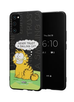Garfield never trust a smiling cat