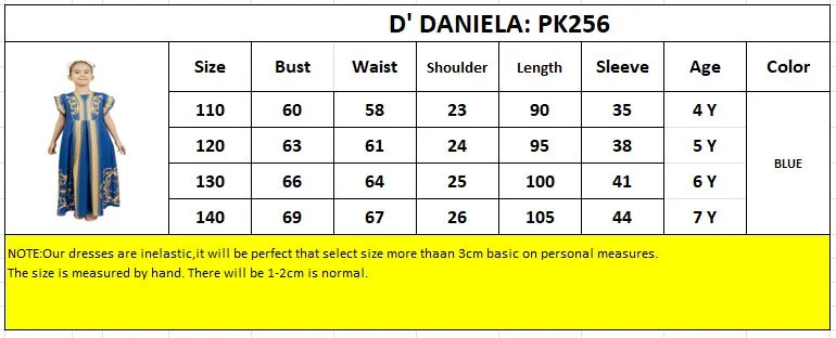 D'Daniela D'Daniela Printed Empire Dress