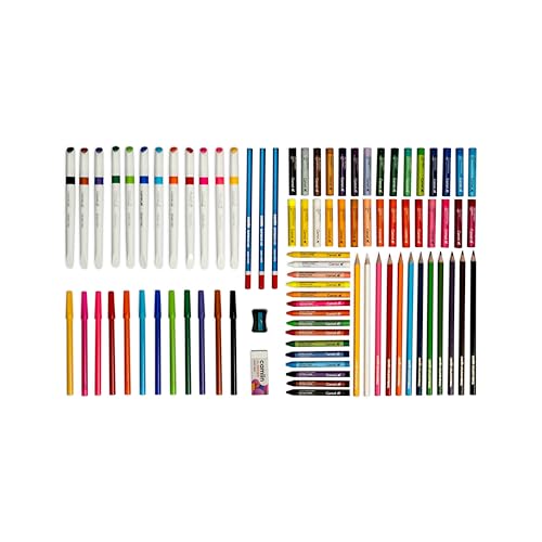 Camel Art Studio Set | Reusable Briefcase Pack - Image 3