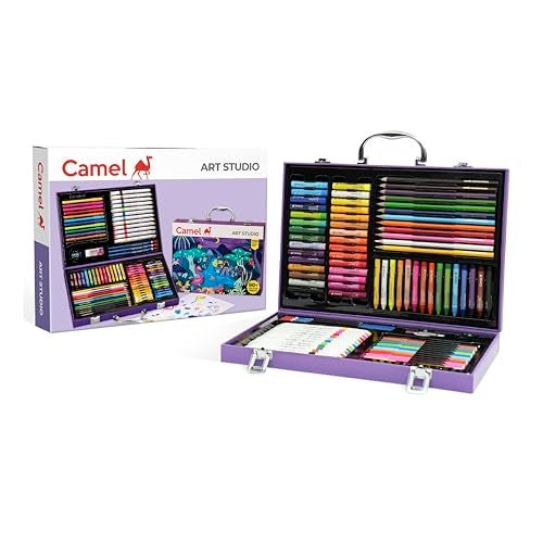 Camel Art Studio Set | Reusable Briefcase Pack - Image 1