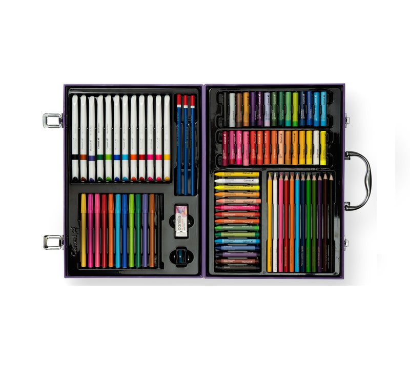 Camel Art Studio Set | Reusable Briefcase Pack - Image 4