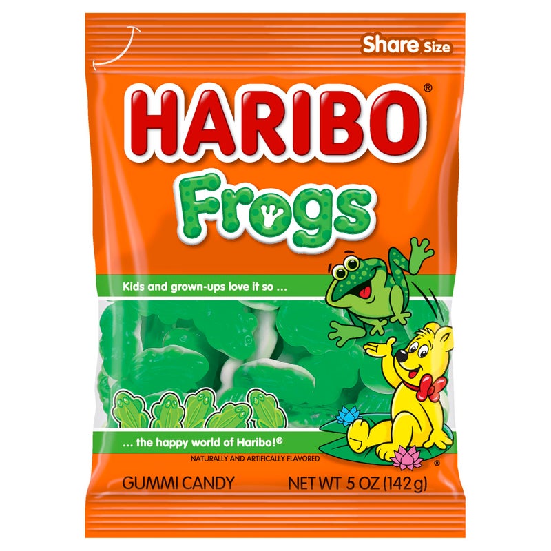 Haribo Gummi Candy Frogs 5 Ounce - Image 3