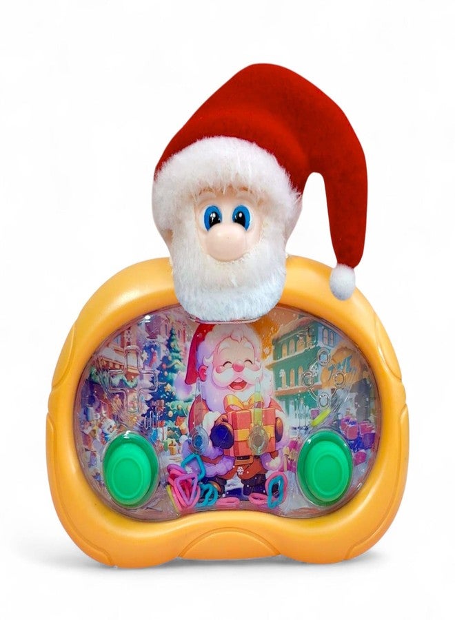 AMANVANI Christmas Water Game, Santa Claus Push Button Handheld Toy, Transparent Portable Fun Game for Kids 3 Years and Up, Secret Santa Party Return Gift for Kids Random Design (Santa ( 1 Pcs )) - Image 4