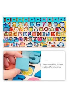 Wooden Puzzles Toddler Toys, Kids Number Alphabet Learning Toys, Shape Sorter Fishing Game for Age 3 4 5 6 Years Children - pzsku/ZEF2F684DCC0901DDAFA5Z/45/_/1690967801/ee9b99ef-3eac-4de0-980f-cca93ad1480d