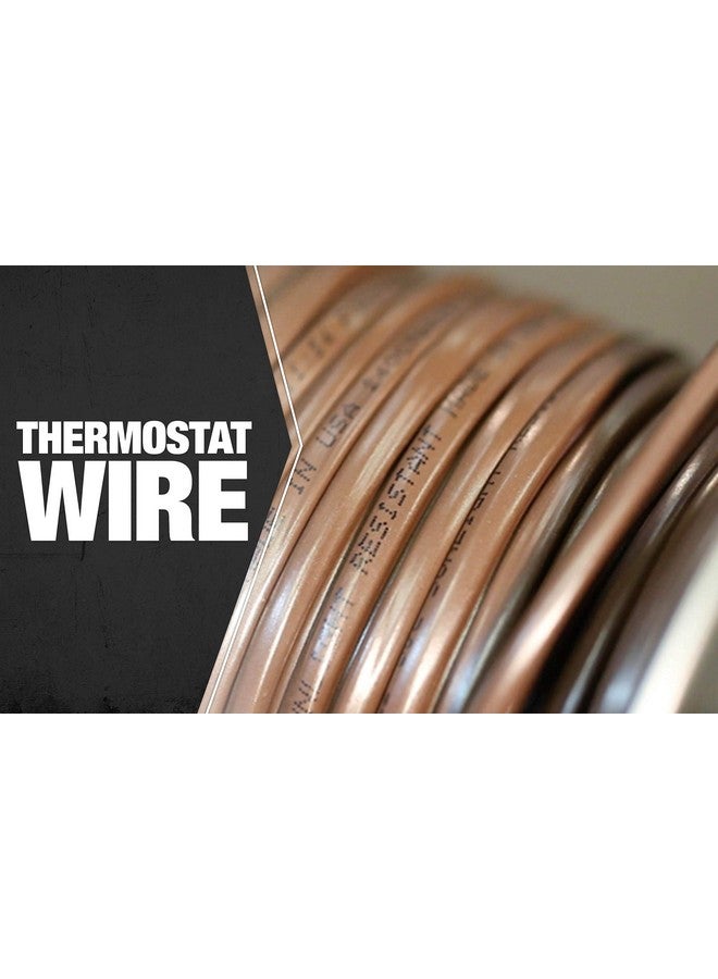 ساوث واير سلك ترموستات Southwire 64169644 بطول 250 قدمًا، 18/5، بني صلب من CU CL2 - Image 2