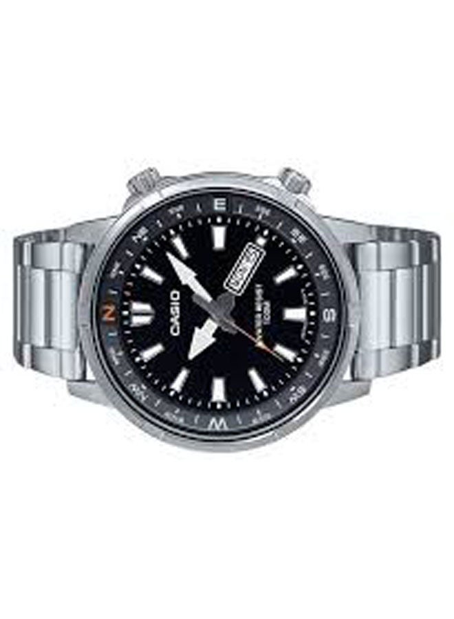 CASIO Stainless Steel Analog Watch MTD-130D-1A4VDF - Image 2