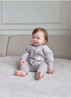 Generic Knitted Baby Romper “Geese” – Soft Cotton Unisex Jumpsuit for Newborns & Toddlers, Grow-with-Me Design, All-Season Outfit for Boys and Girls, Toucan Kids  - Image 2