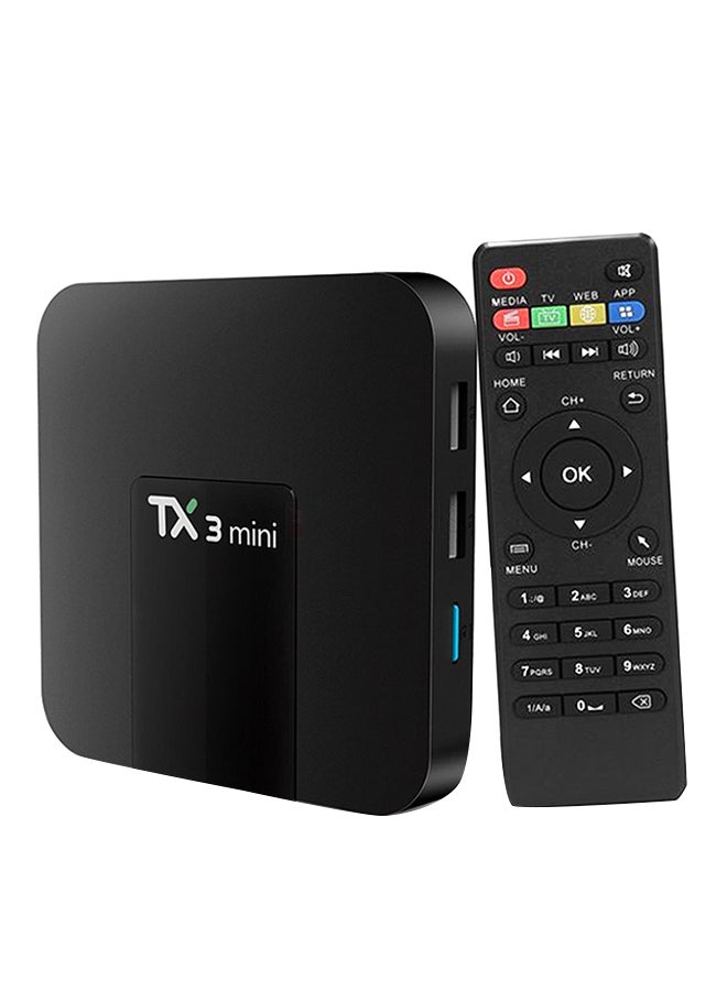 NIBEMINENT TX3 Mini Android TV Box Black  - Image 1