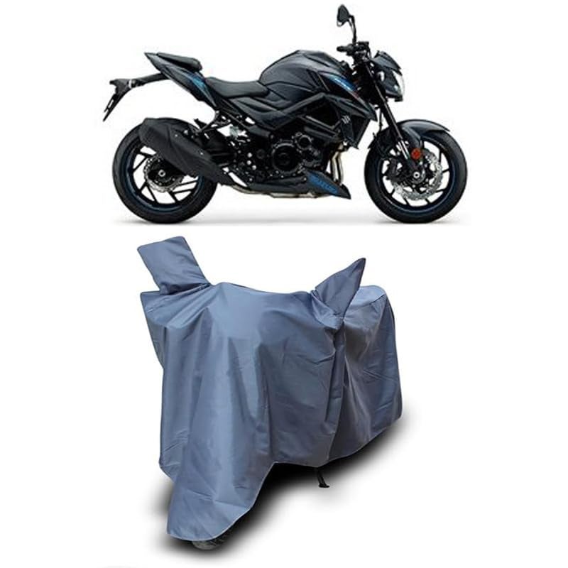 MADAFIYA Waterproof Two Wheeler Cover for Suzuki GSX S750 Bike All Season Protection Bike Cover for Rain & Sun (Grey) - Image 1