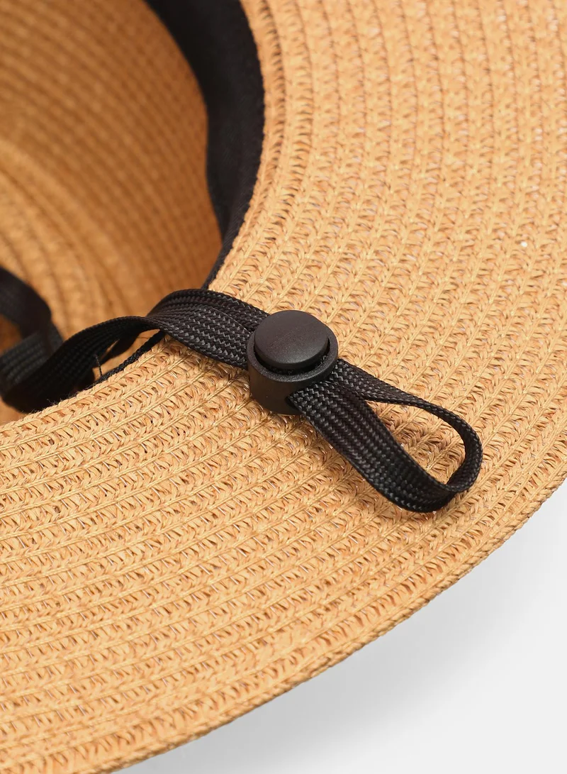 Haute Sauce Women's Tropez Panama Hat - Tan Brown