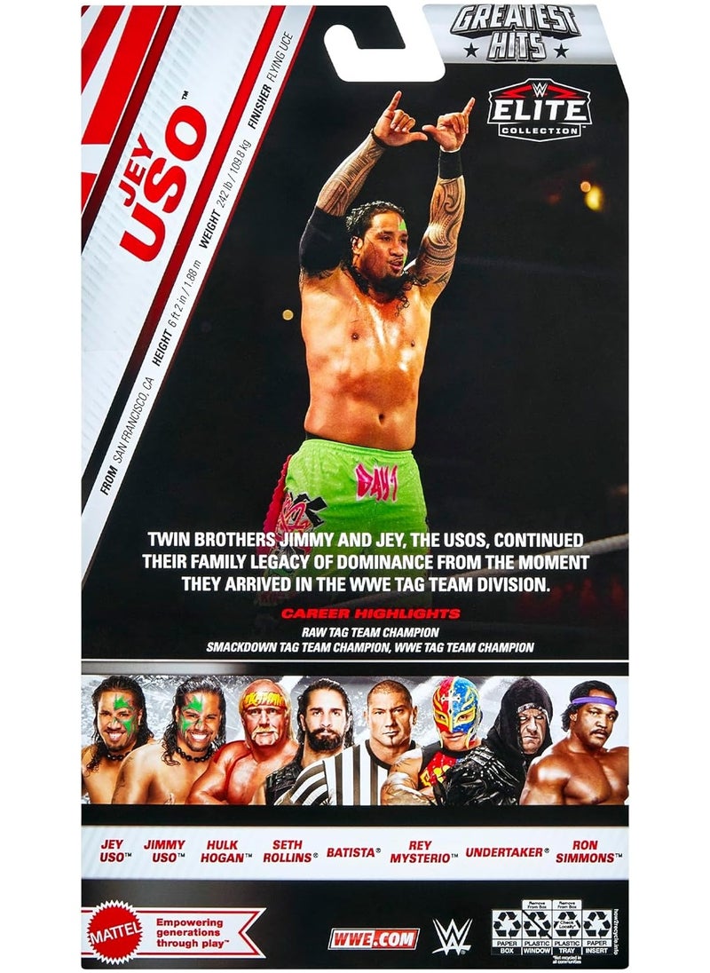 WWE WWE Elite Collection Greatest Hits Action Figure - Jey Uso  - Image 3
