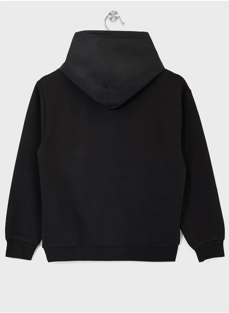 كالفن كلاين جينز Youth Color Block Hoodie