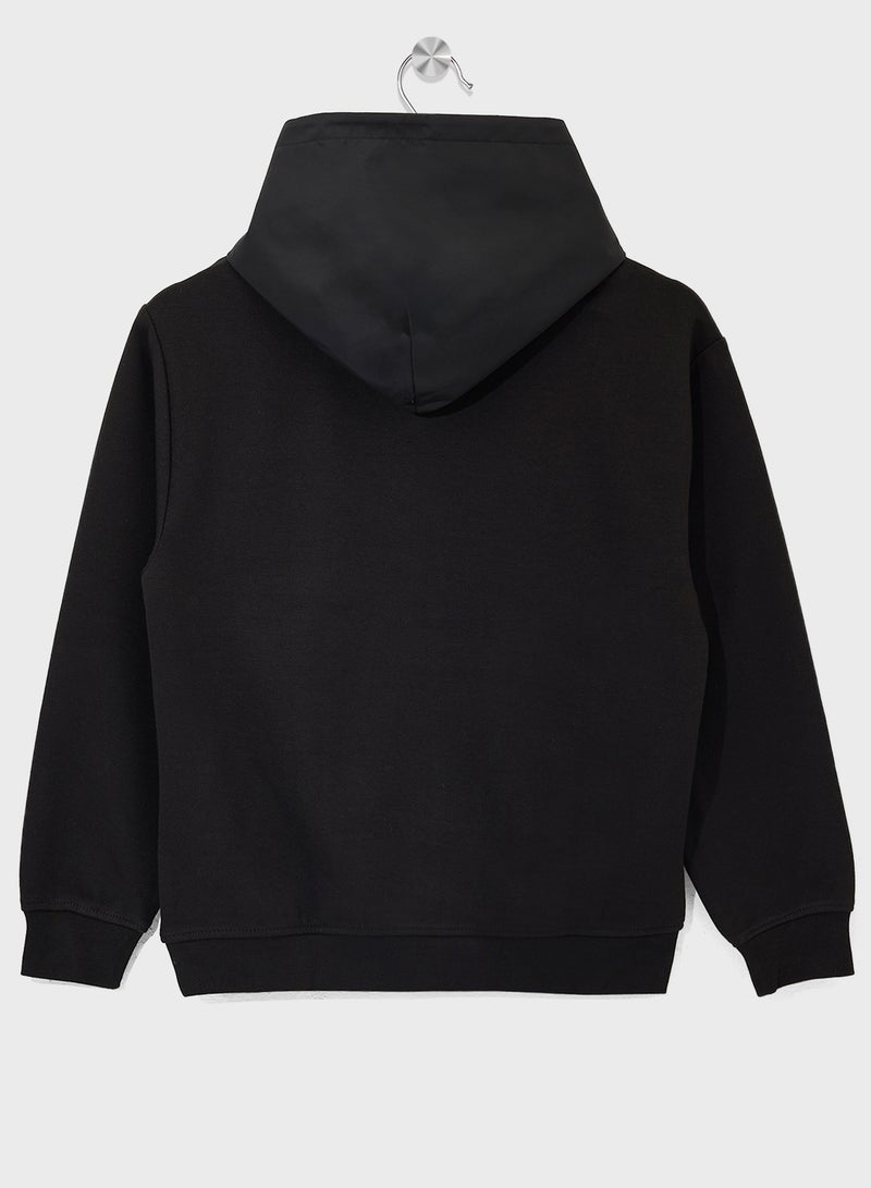 Calvin Klein Jeans Youth Color Block Hoodie - Image 2