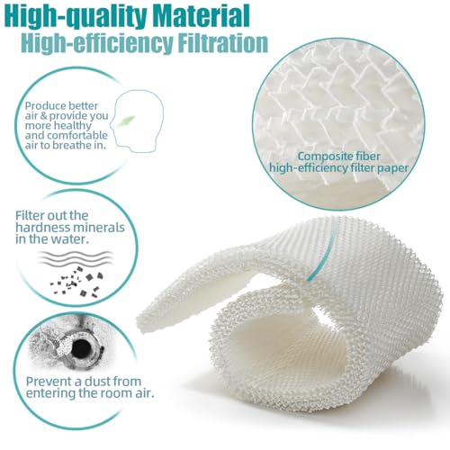 ALOCS MAF2 Humidifier Wick Filter for Air-Care - Essick Air Moist Air MA0800 MA08000 MA0600 MA0601; Kenmore 32-15508 15408 154080 (2-Pack) - Image 3