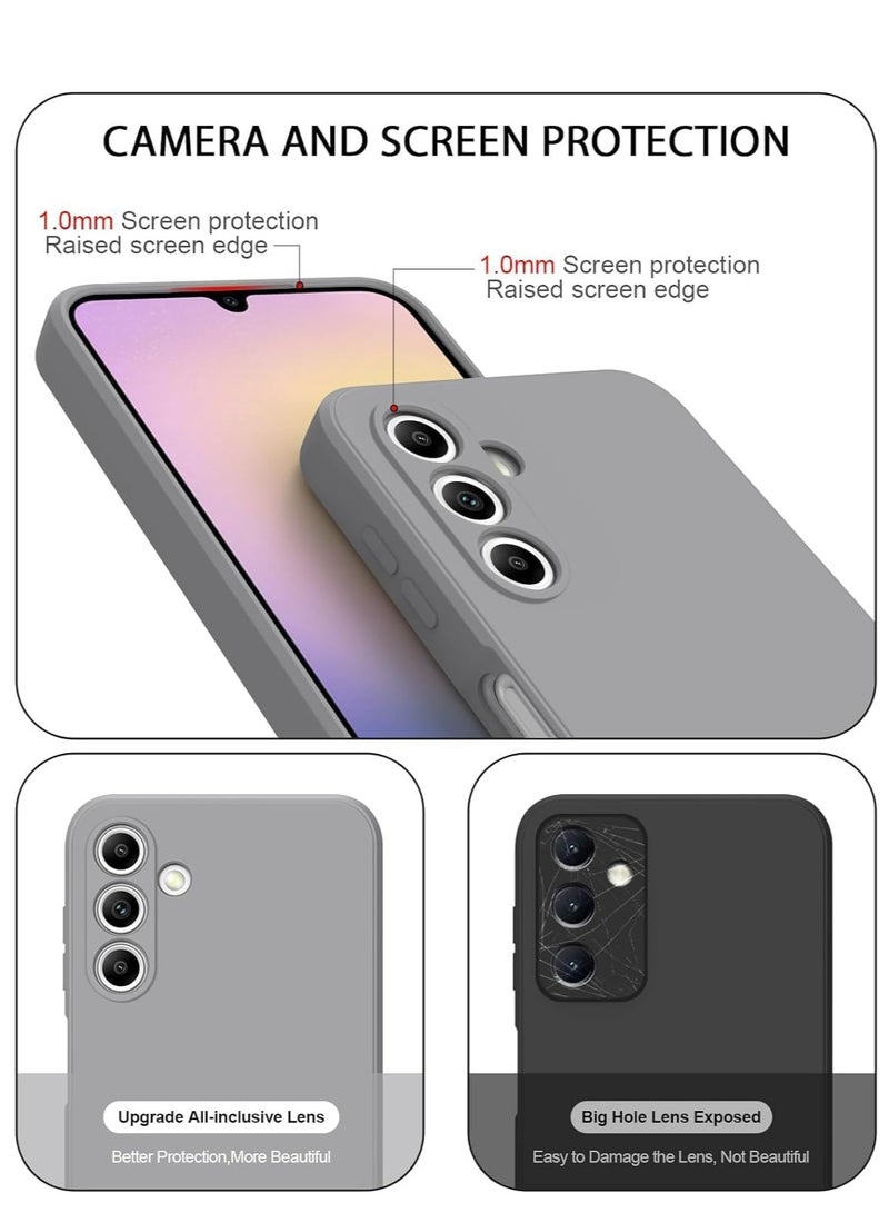 BORTONY Samsung Galaxy A26 Case Cover Soft Silicone Slim fit Case Light weight Back Cover Matte Finish Shockproof Cover Anti fingerprint Case For Samsung Galaxy A26 - Image 2