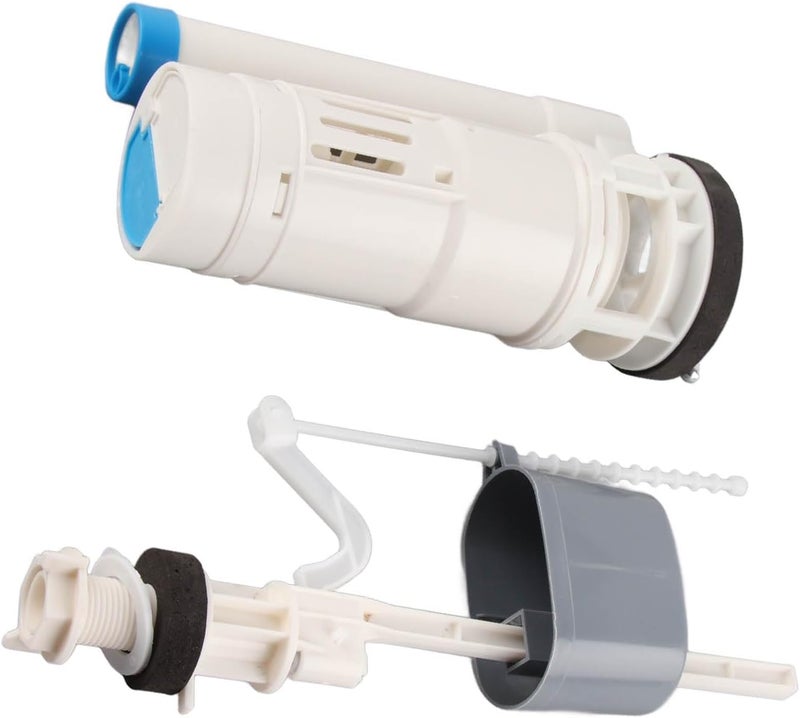 klarako 20cm Water Saver Toilet Repair Kit, Flush Valve and Fill Valve. Easy Installation, Universal Size, Durable ABS and Polypropylene Material. - Image 3