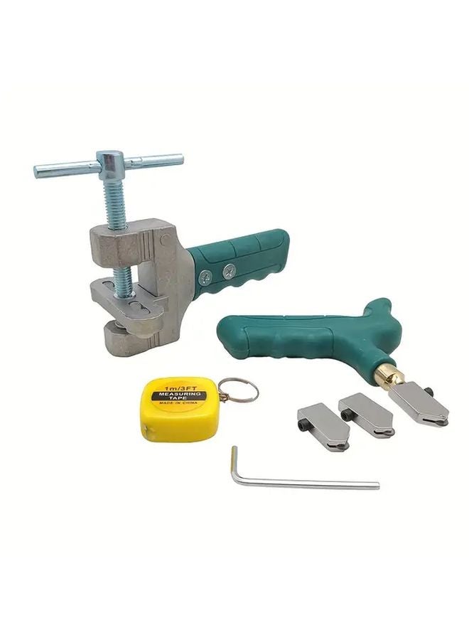 Professional Diamond Tip Glass Tile Cutter Set T1564 Portable Hand Tool Kit - Image 4
