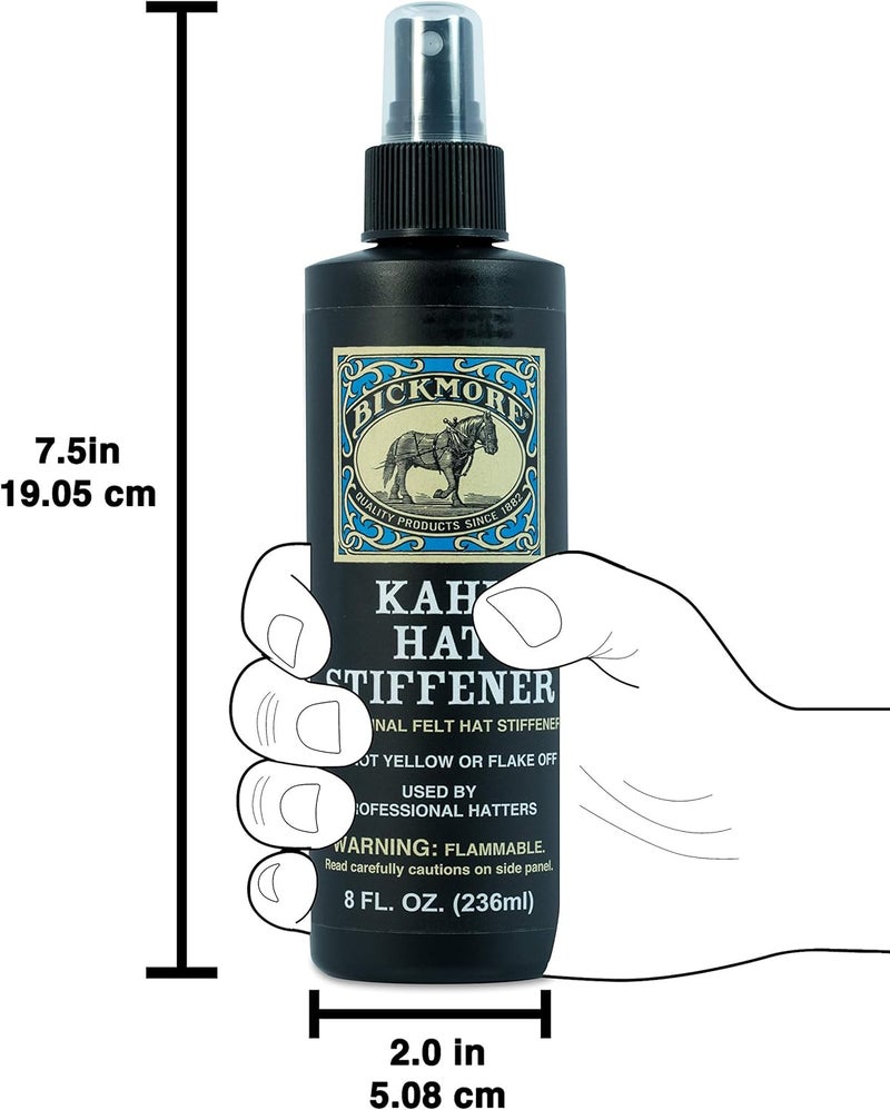 Bickmore Kahl Hat Stiffener - Original Felt Hat Stiffener, 8 Fl. Oz. - Image 5