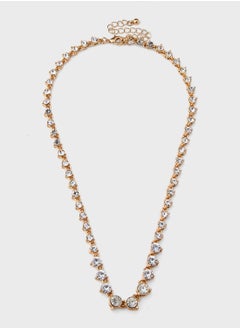 Ella Limited Edition Diamante Necklace & Earring Set  - Image 2