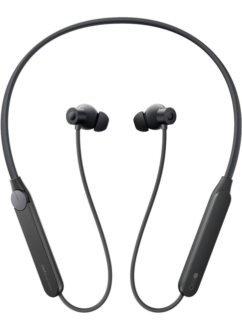 CMF BY NOTHING NECKBAND Pro Bluetooth headphones,50dB Hybrid Active Noise cancelling earbuds with 5 HD Mics,IP55 BT5.3 37Hours long play time Dual Device connection neckband headphones-Dark Grey