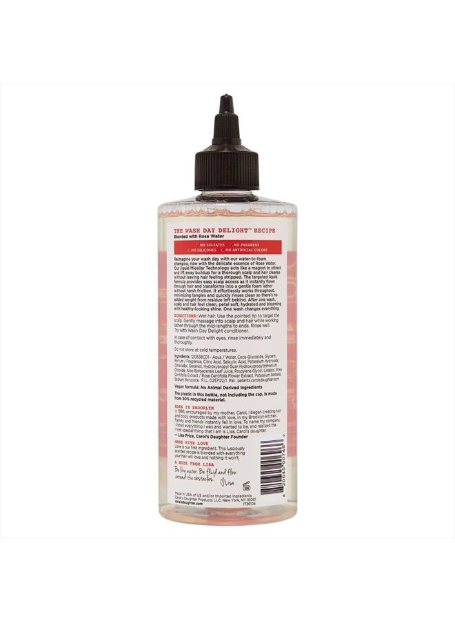 Carol's Daughter Wash Day Delight Water-to-Foam Sulfate Free Vegan Shampoo with Rose Water and Micellar Technology, Paraben Free, Silicone Free, Best for Kinky, Curly Hair, 16.9 fluid ounces  - Image 2