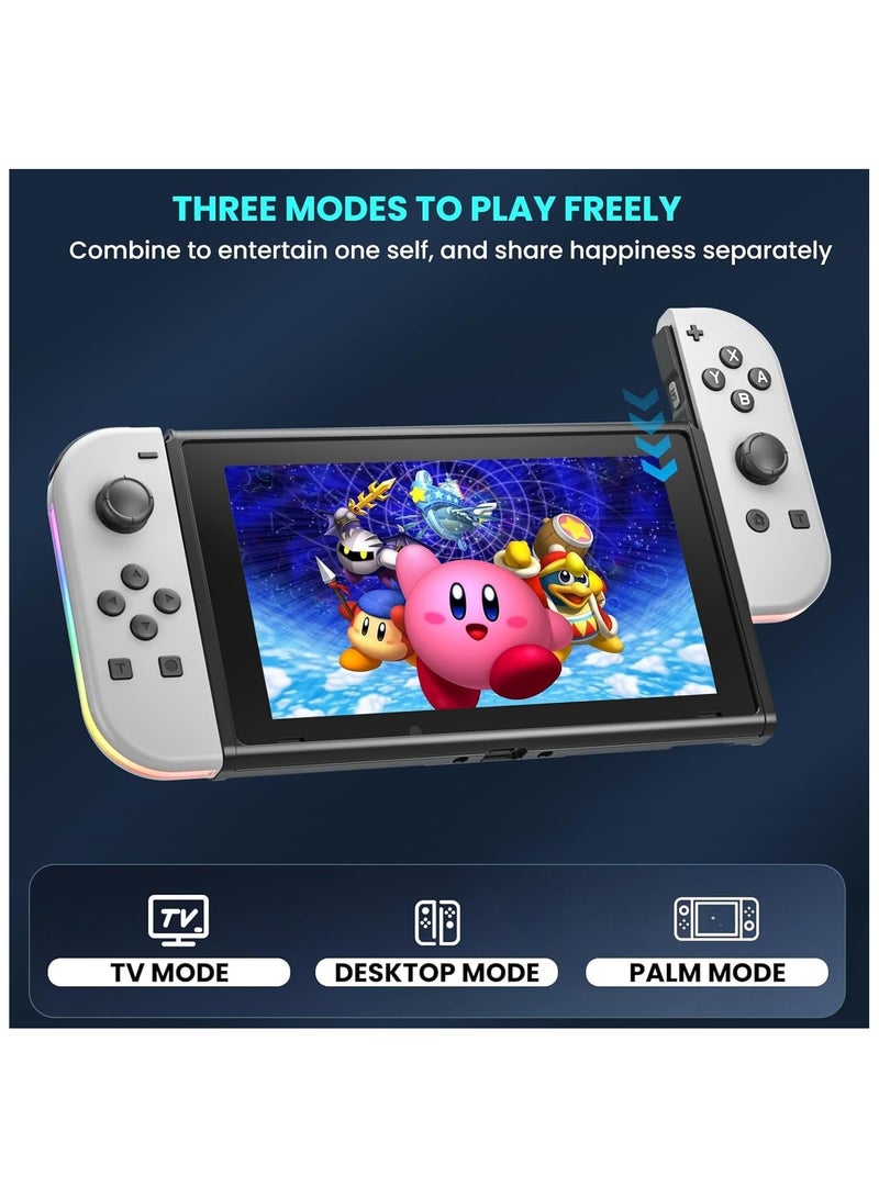 Joy Cons Wireless Controller for Nintendo Switch, L/R Controllers Replacement Compatible with Nintendo Switch/Lite/OLED, Joystick with Wake-up/Screenshot/Dual Vibration/Motion Control Function - Image 4