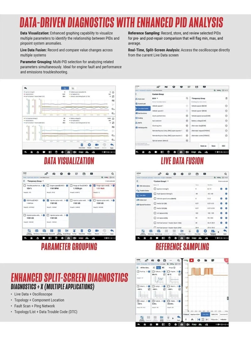 أوتل Autel MaxiSYS Ultra S2 OBD2 Scanner, 2025 New Diagnostic with AI, Upgraded MS Ultra, 6-in-1 VCMI2, Topology 3.0, EV Tests, WiFi 6, 48+ Services, Motor Truspeed Repair, Multi-Point DVI, ECU Programming - Image 4