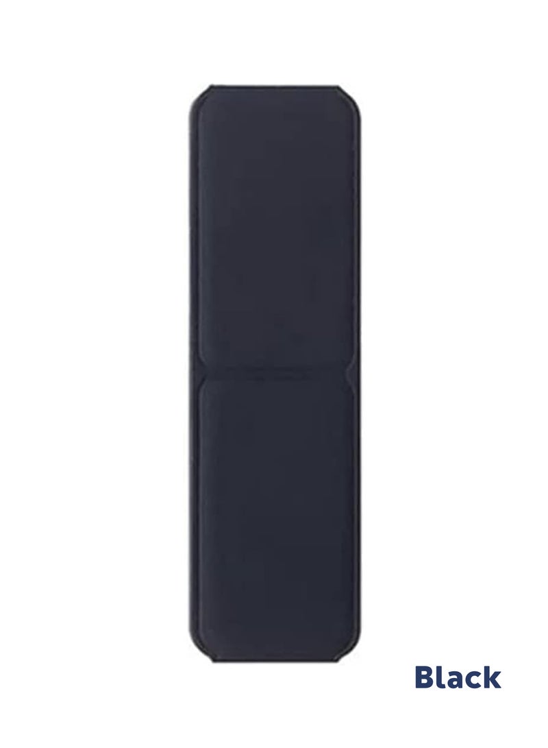DUSALA Magnetic Mobile Phone Holder Lazy Multi-functional Vertical And Horizontal Stand Foldable Back Stick Mobile Phone Stand | BLACK - Image 1