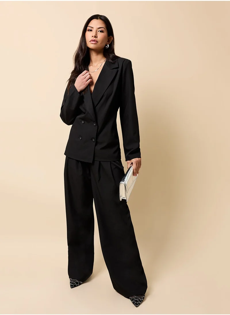 ليتل مسترس Wide Leg Causal Pants