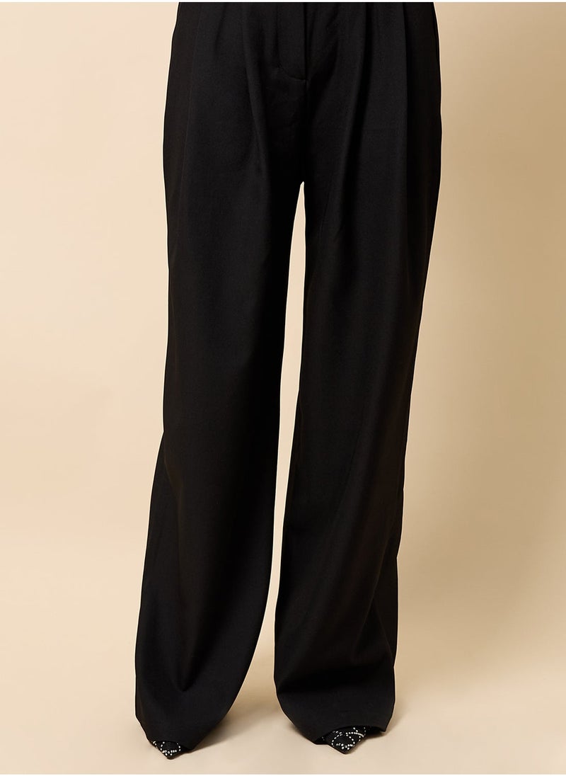 Little Mistress Wide Leg Causal Pants - Image 2