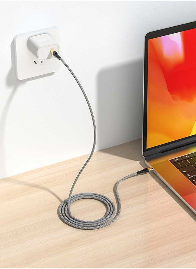 Ocean - 60W PD Gilding Fast Charging Data Cable,C To C,Suitable For Apple iPhone 15/15 Pro/15 Plus/15 Pro Max 2M Long (Gold/Black) - Image 1
