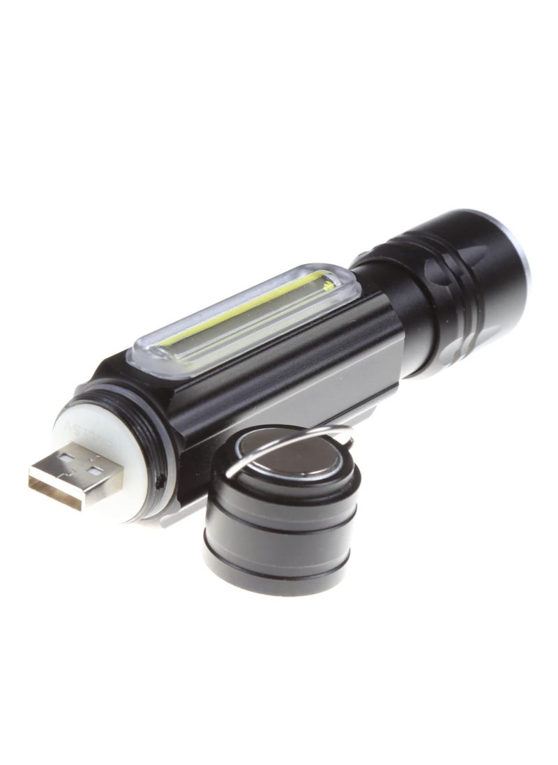 Generic - Emergency Light Multi-function hand power T6 LED torch high brightness flashlight - Image 1