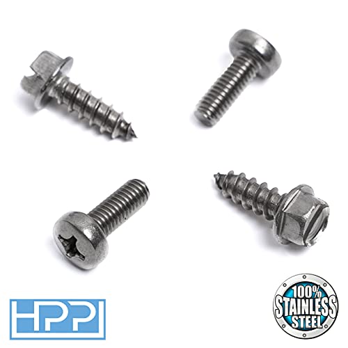 HPP Stainless Steel License Plate Screws Compatible with Hyundai and KIA Models - Image 2