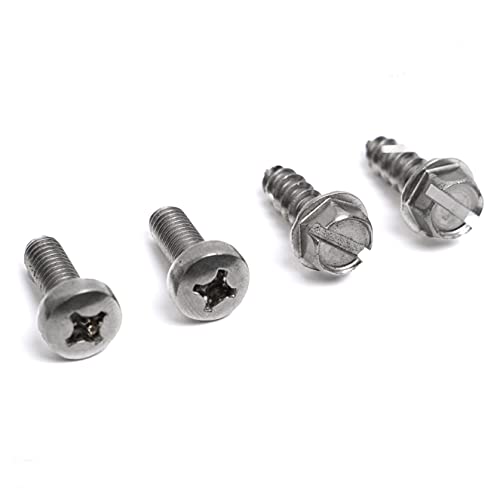 HPP Stainless Steel License Plate Screws Compatible with Hyundai and KIA Models - Image 1