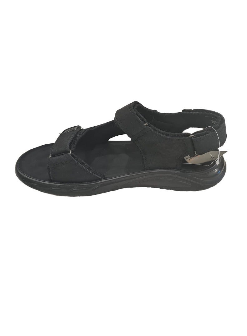 Mens Casual Sandals Black  - Image 5
