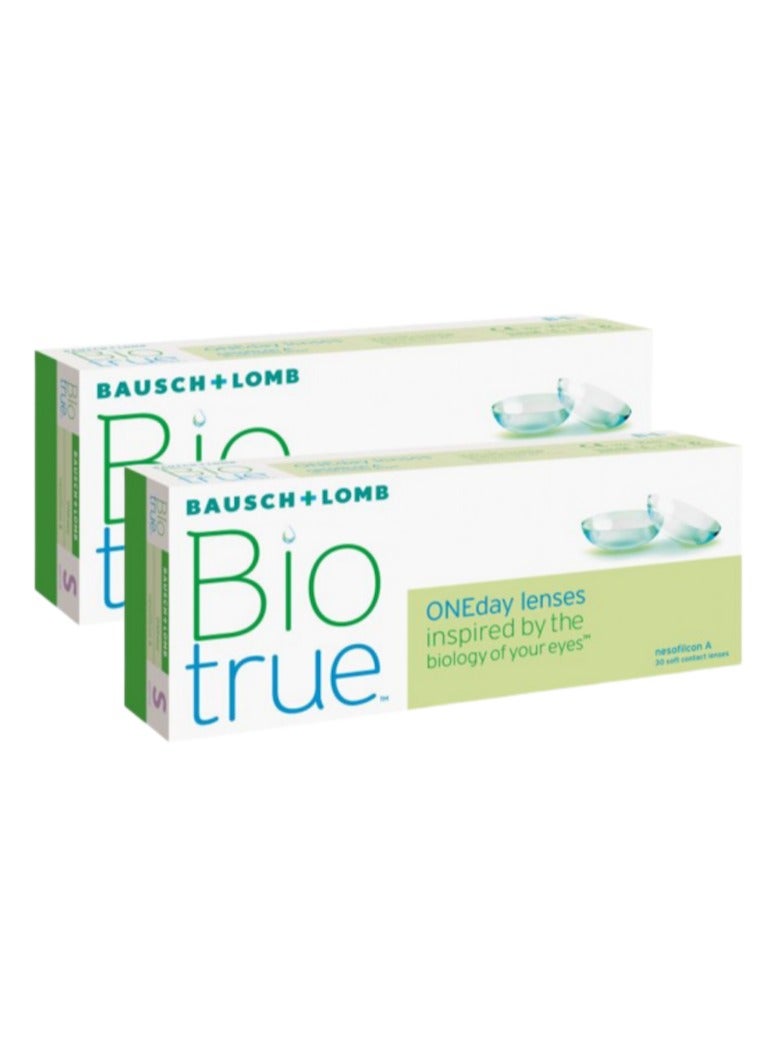 Biotrue Pack Of 30+30 Biotrue One Day Contact Lenses  - Image 1