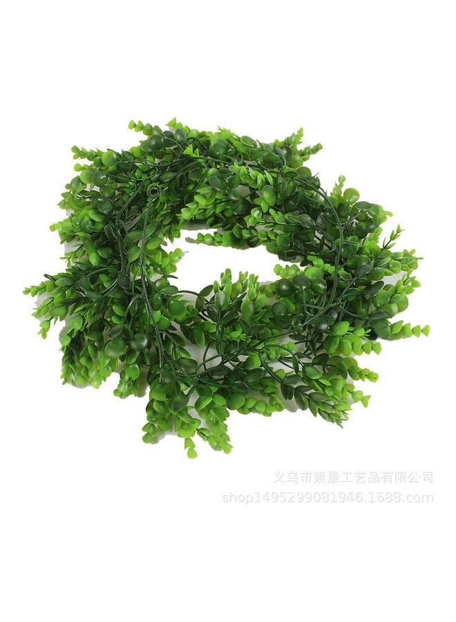 NIBEMINENT Artificial Hanging Leaves Green 