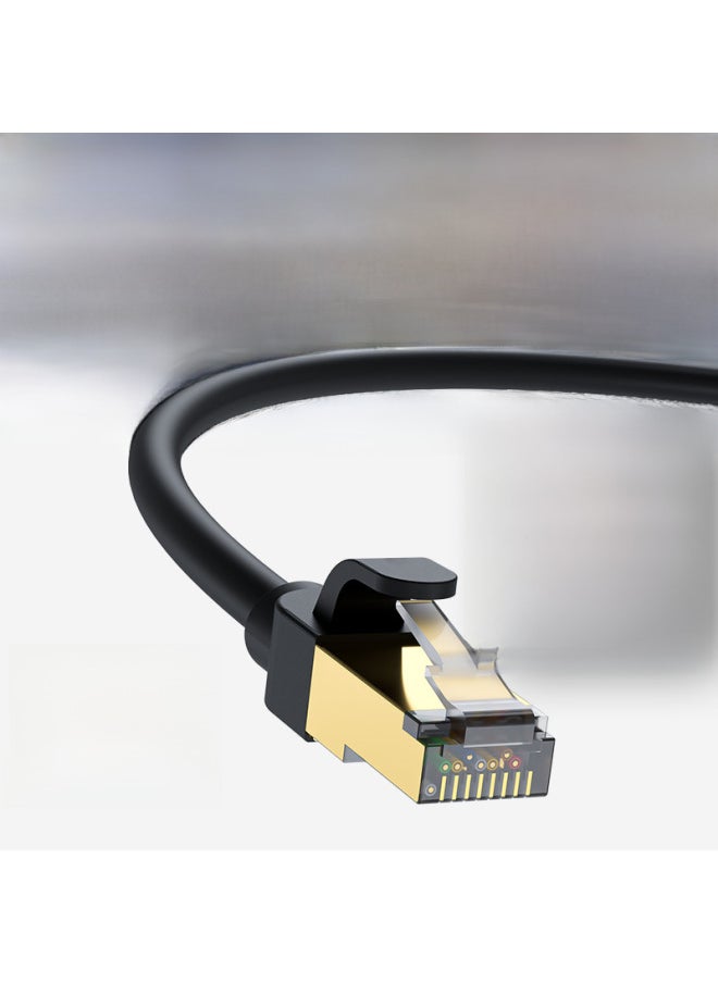 Generic Direct Cat8 Class 8-core 10gbps Shielded Pure Copper Network Cable For Gaming E-sports High-speed Network Jumper-Color:Class 8 Network Megabit Network Cable-Line Length:15 M  - Image 2