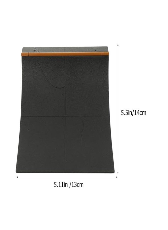 Vaguelly Finger Skateboard Ramp 2Pcs Fingerboard Park Obstacle Set for Kids Desktop Skating Accessories Hand Skateboard Training Toys for Creative Play - Image 4