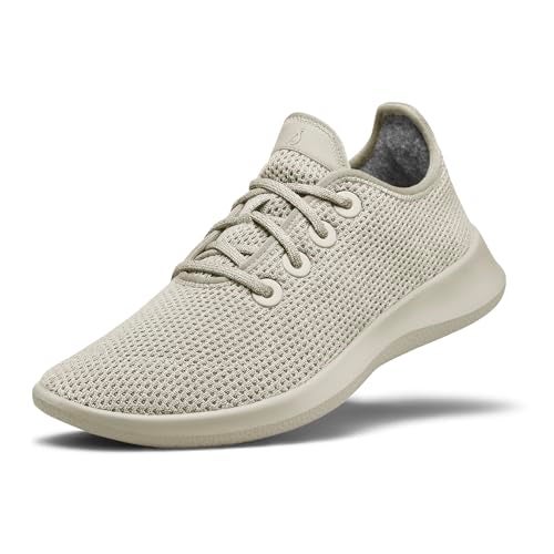 Allbirds Womens Tree Runner Everyday Sneakers Machine Washable Shoe Made with Natural Materials Wheat Dark Beige Sole 9 Medium