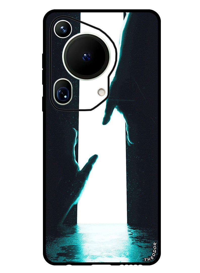 Theodor Protective Case Anti Scratch Shock Proof Bumper Cover For Huawei Pura 70 Ultra hands_touch_light - Image 1