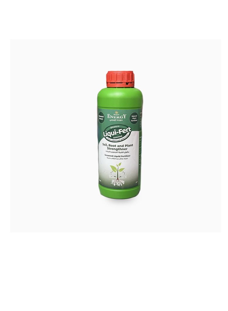 DESERT ENERGY Liqui-Fert “Seaweed” Soil, Root and Plant Strengthning Liquid Fertilizer 1L - Image 2
