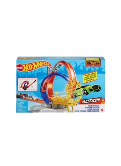 Hot Wheels HW Action Energy Track + 1 DCC  - Image 1